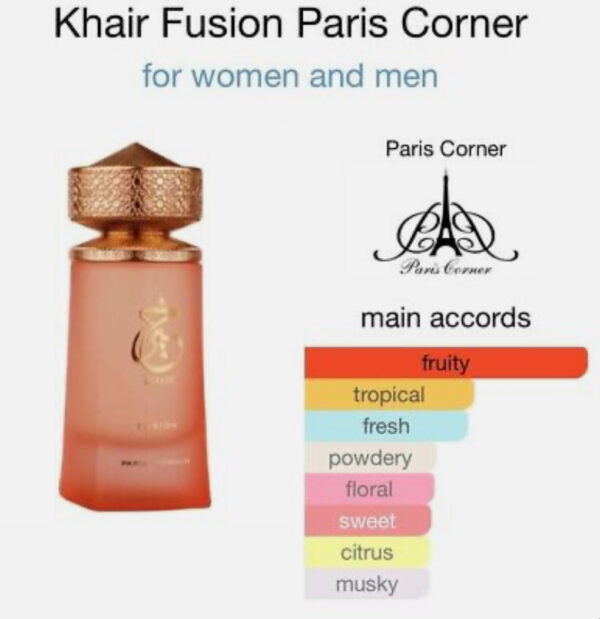 Khair Fusion Eau de Parful 100ml. Lattafa – Image 2